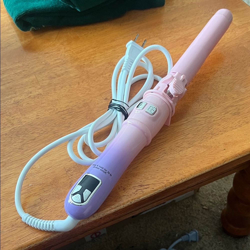 Pink and Purple Curling Wand